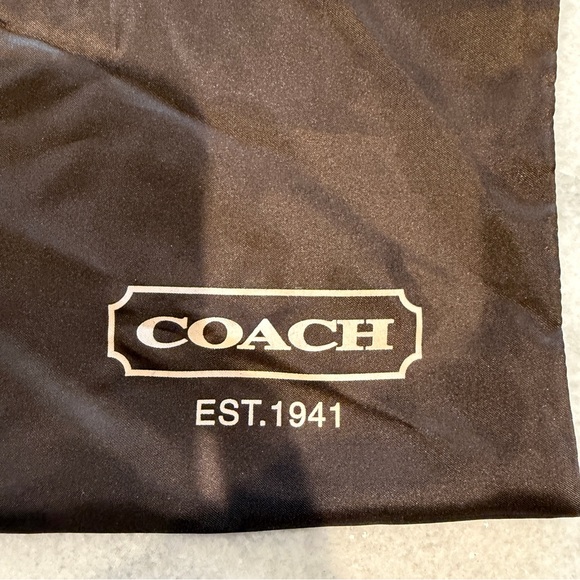 Coach Brown Dust Bag 23.5x19” - Picture 2 of 6
